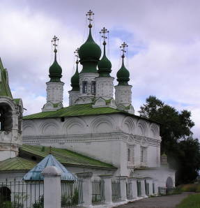 Iglesia de la Transfiguración del Salvador en Solikamsk, 1683