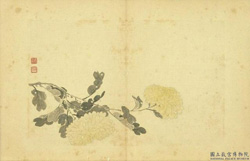 Illustratie uit een oud Chinees boek