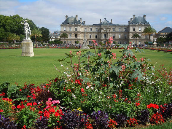 Jardines de Luxemburgo en París
