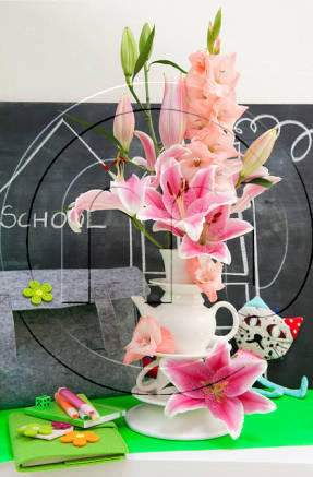 The most beautiful flowers for a teacher