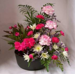 Pot-e-fleur or flowering pot