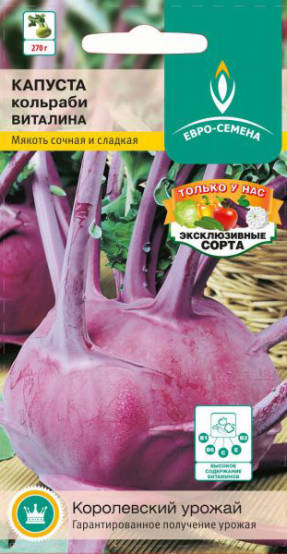 Vitalina kohlrabi cabbage