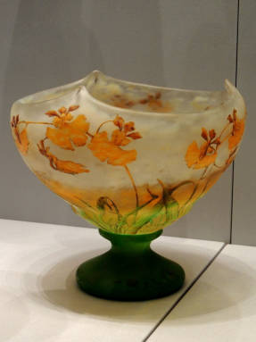 Orkidé vase. Rundt 1900 Brothers House. Frankrike, Nancy. Lagringssted: Hovedkvarteret til Eremitasjen, St. Petersburg