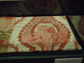 Sample of decorative fabric