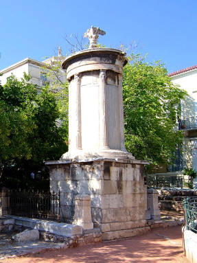 Pamätník Lysicrates v Aténach